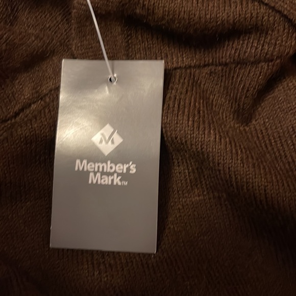Very Soft Members Mark Cashmere Blend Sweater Hoodie - Picture 9 of 11